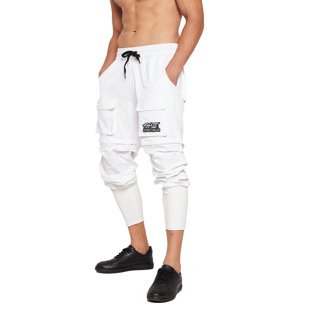 Men's Joggers Ninja Star - All Over print Black/White – RareForm Style