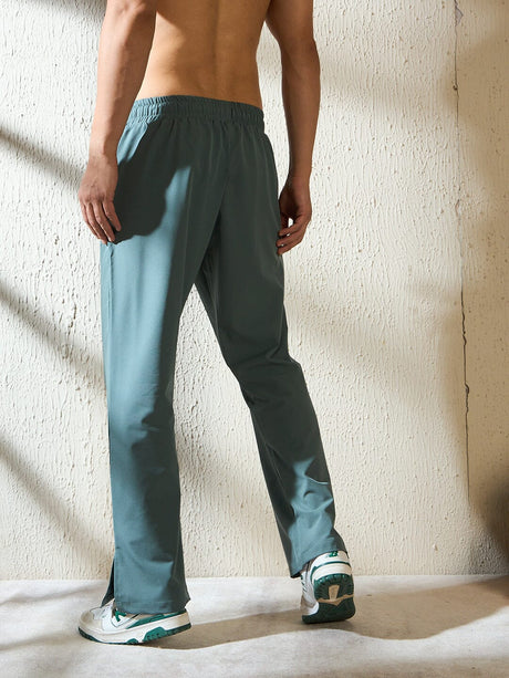 Cadet Blue Boot Cut Trackpants Trackpants Fugazee 