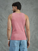 Amber Acid Ribbed Vest T-shirts Fugazee 