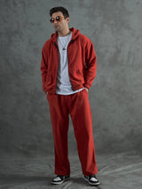 Orange Inmate Polar Fleece Tracksuit Tracksuits Fugazee 