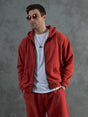 Orange Inmate Polar Fleece Hoodie Sweatshirts Fugazee 