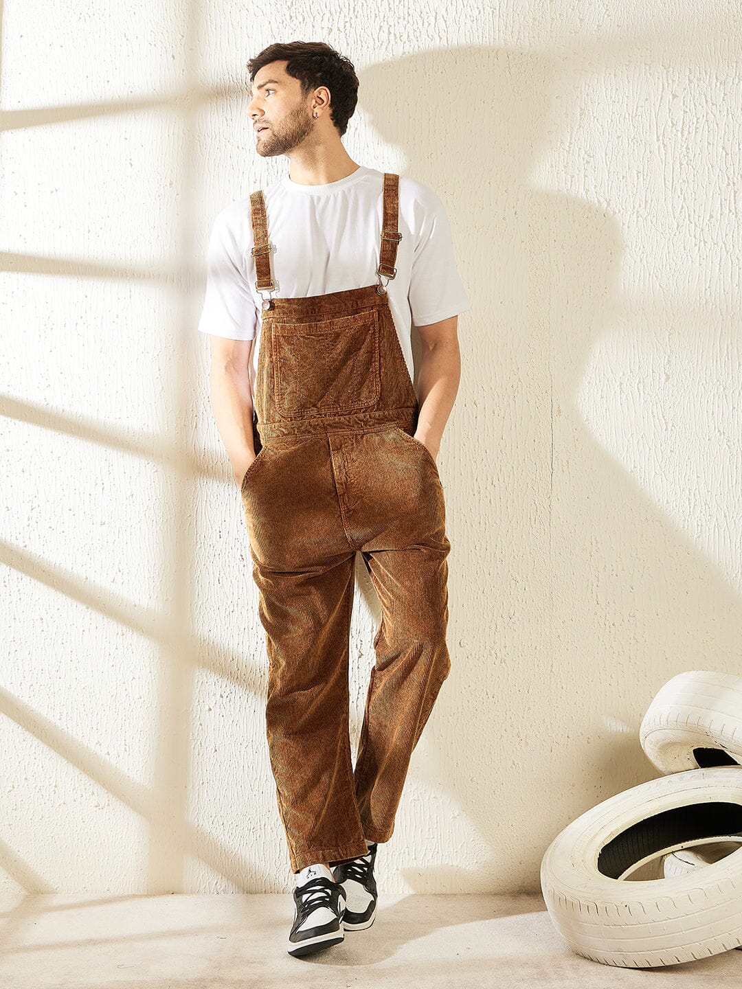 Men's dungarees jeans best sale