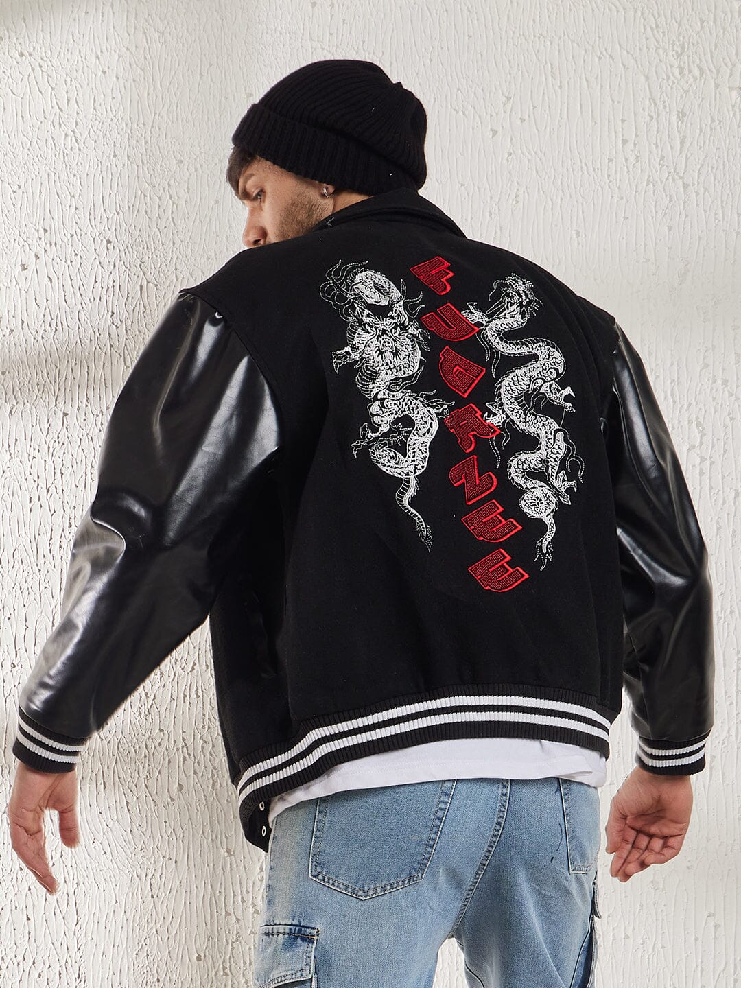 Dragon discount embroidered jacket