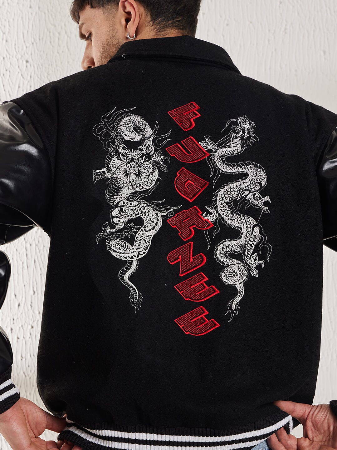 Dragon clearance varsity jacket