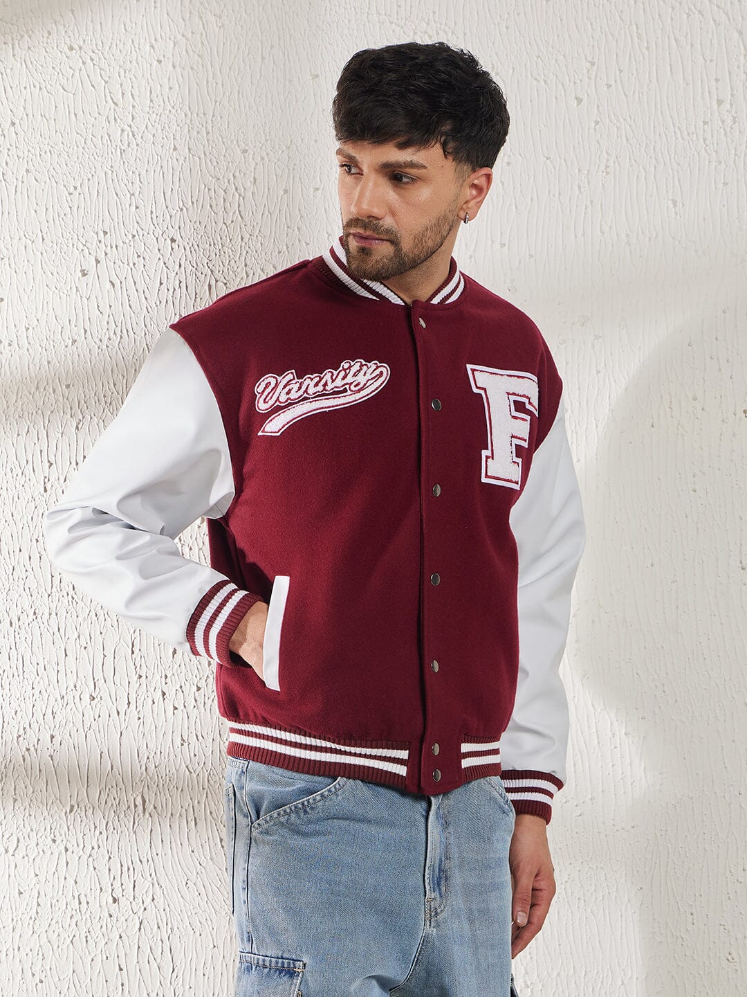 Varsity jacket for women | Trending Varsity Jacket for Men. Bomber style  Jacket- Ideal for winterwear