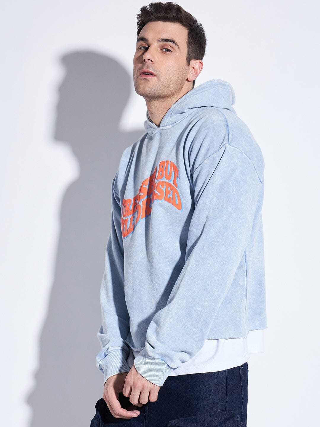 Mens on sale cropped hoodie