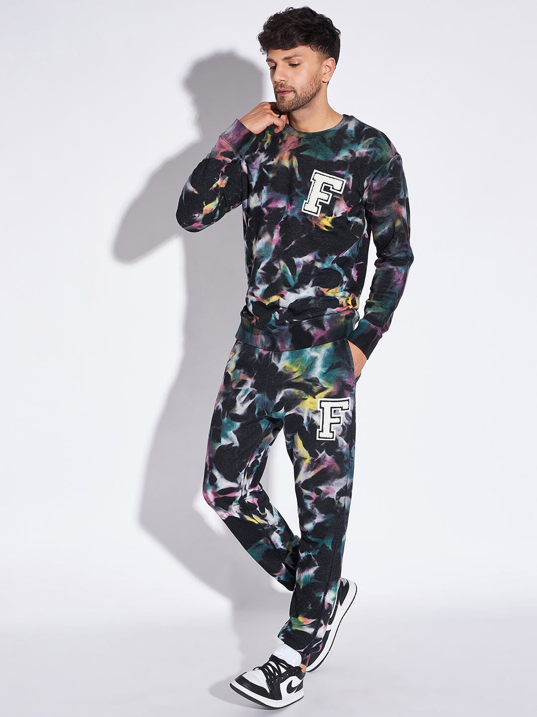 Tie dye best sale adidas tracksuit