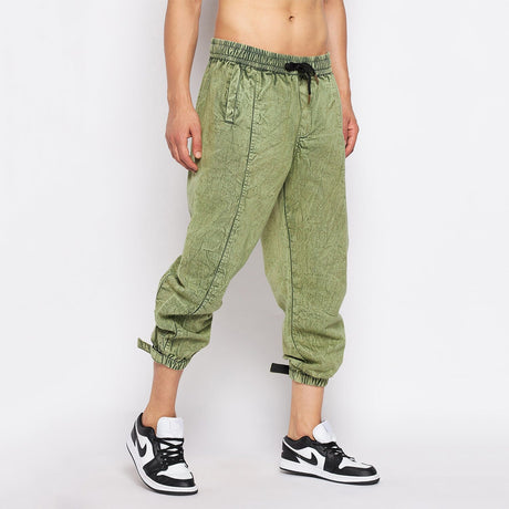 Green Acid Wash Hooper Trackpants Trackpants Fugazee 