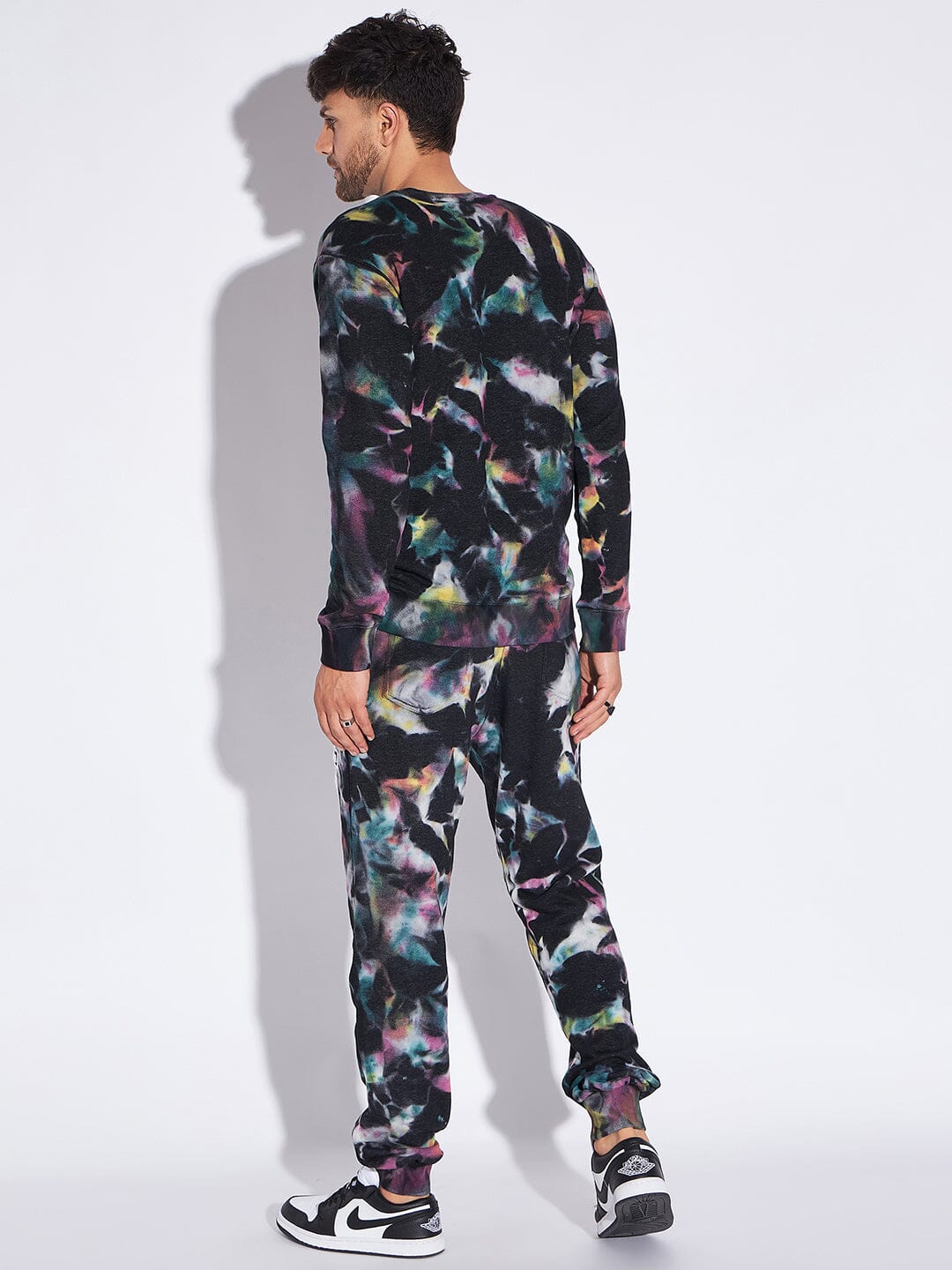 Tie dye discount sweatsuit for men