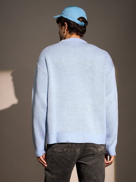 Sky Anime Oversized Sweater Sweaters Fugazee 