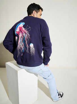 OCTOPUS, Purple Men's Denim Jacket