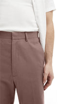 Warm Taupe High Waist Flared Trousers Trousers Fugazee 