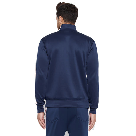 Navy Scuba Velour Taped Sweatshirt Sweatshirts Fugazee 