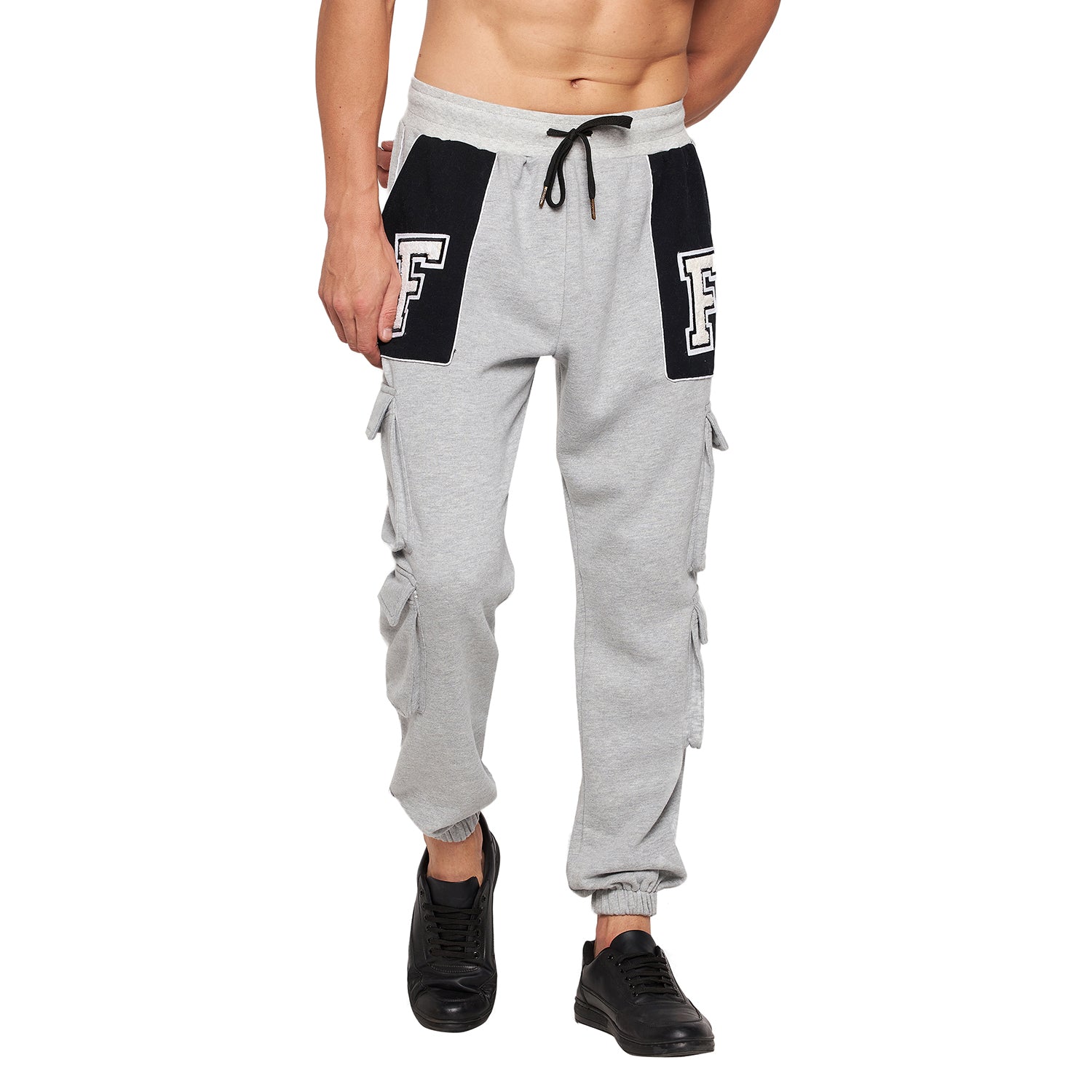 Men's cargo cheap fleece sweatpant