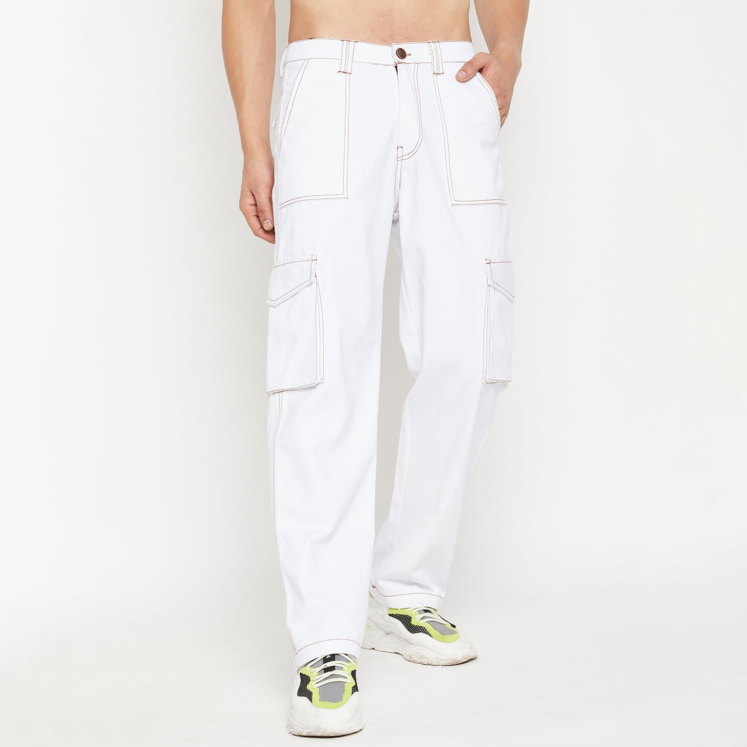 MOST DEMANDED OFF WHITE CARGO  VAIRE
