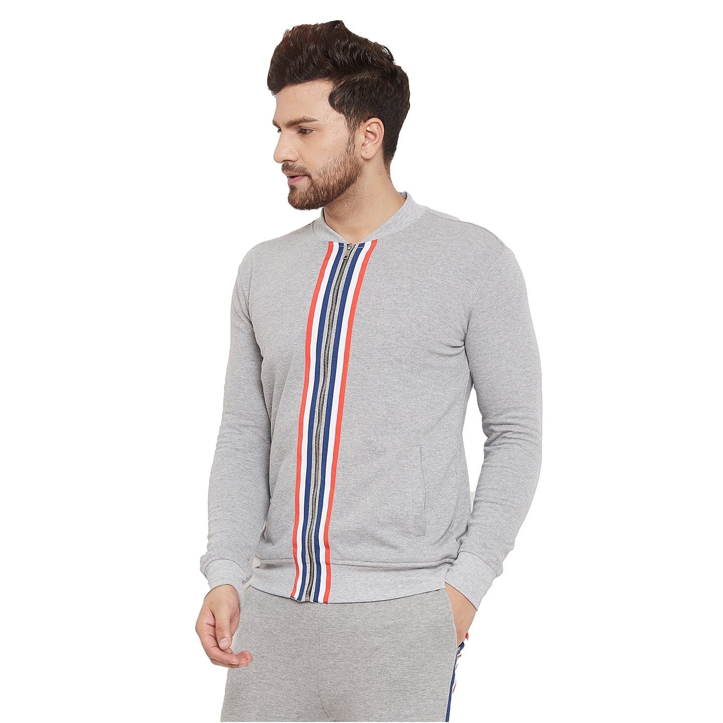 Buy Fugazee Cotton Solid With Side Tape Full Sleeves Mens Track Suit (Code:  C2079845) online from Telikart Boutique | Tracksuit, Full sleeve, Types of  sleeves