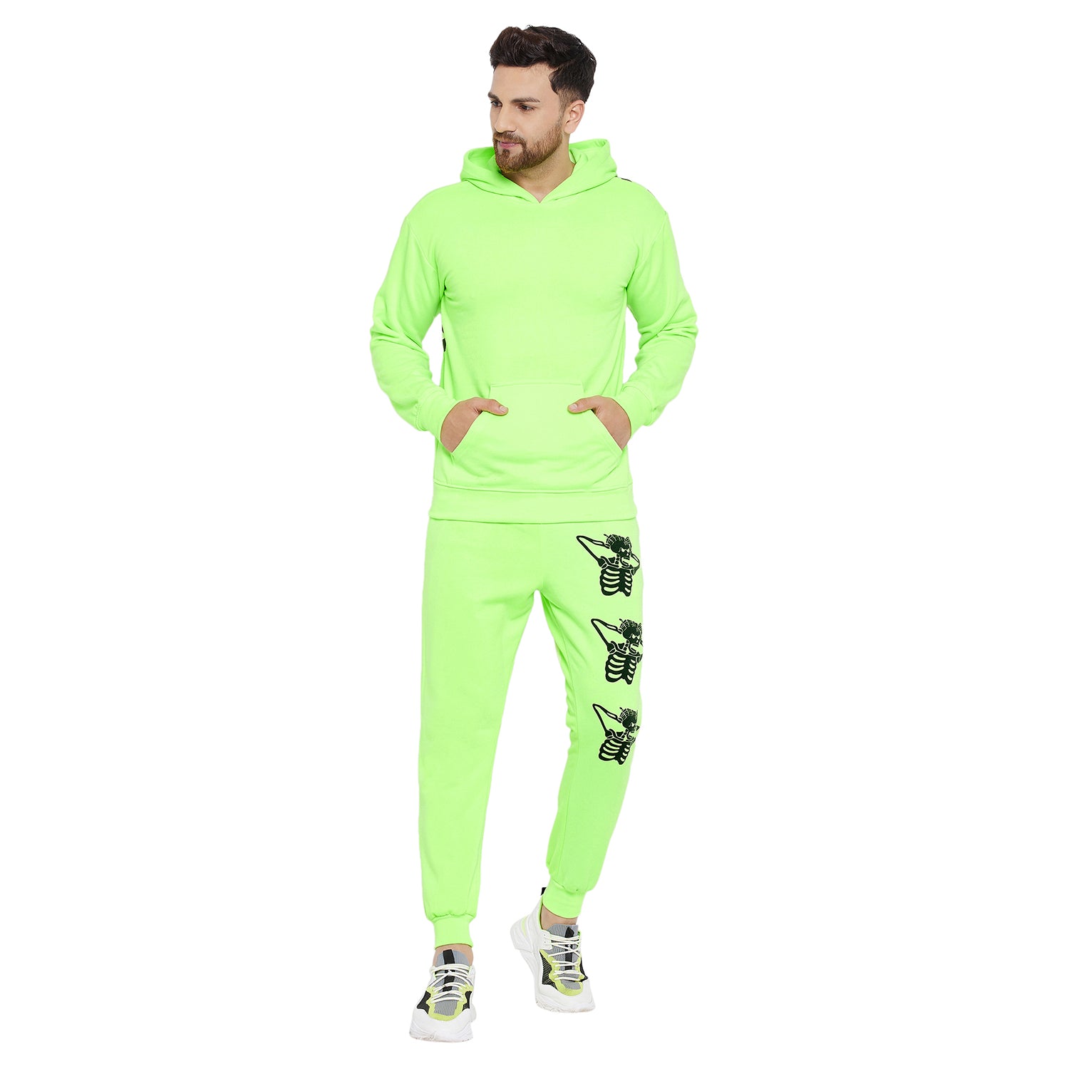 Mens lime green discount sweatpants