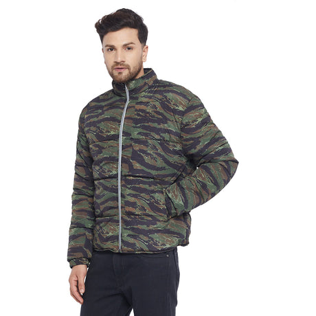 Modern Camo Quilted Jacket Jackets Fugazee 