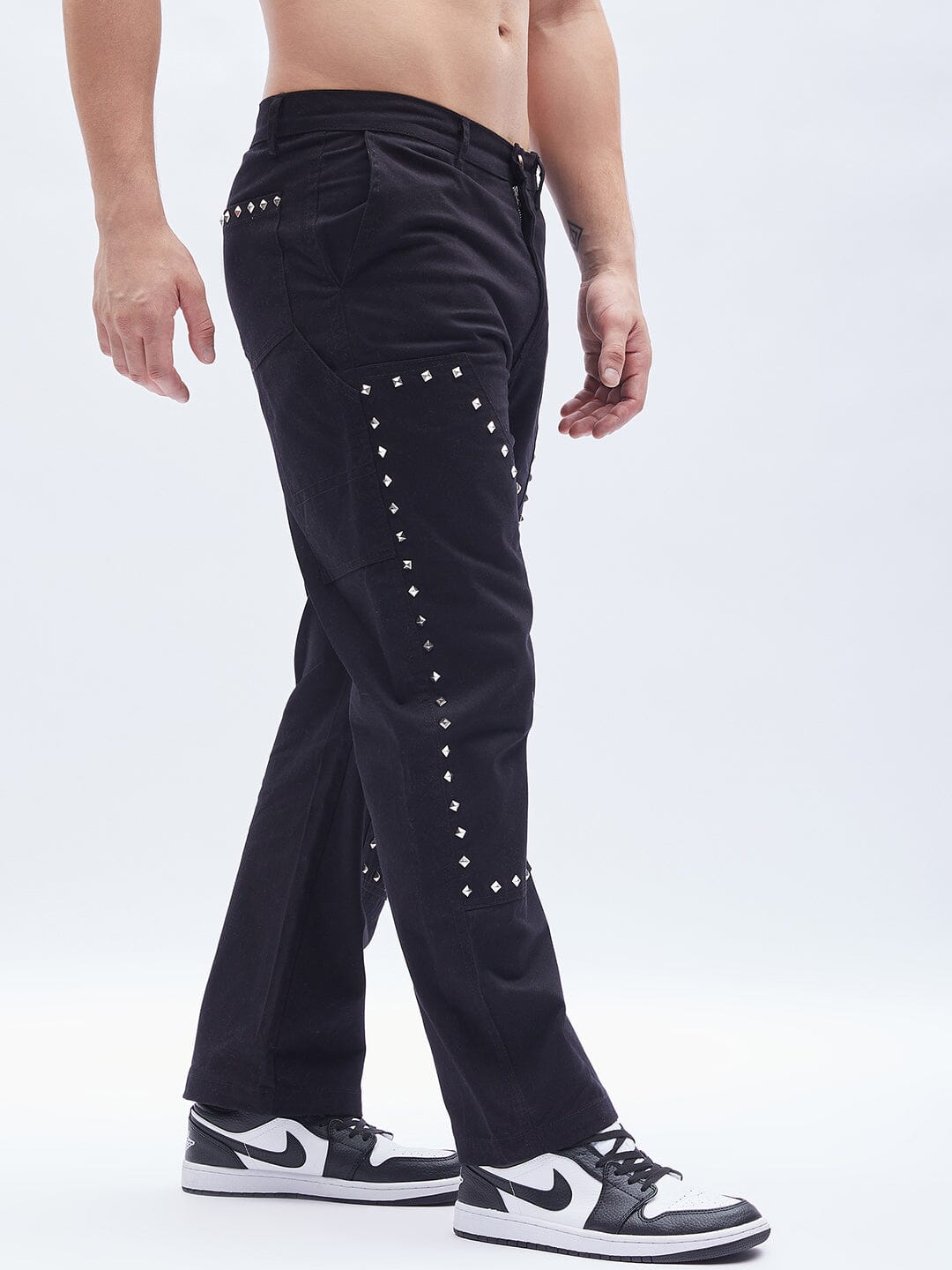 Glamadise - Italian fashion paradise - Men's jeans - Black-white - Jeans,  trousers and shorts - Men's clothing, Accessories - Glamadise - italian  fashion paradise