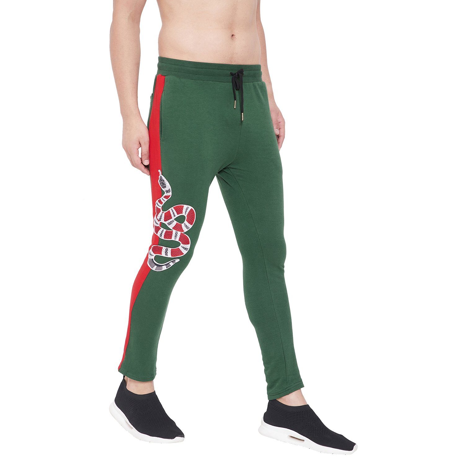 Gucci snake hot sale track pants