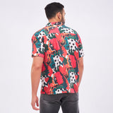 Abstract Faces Cuban Shirt Shirts Fugazee 