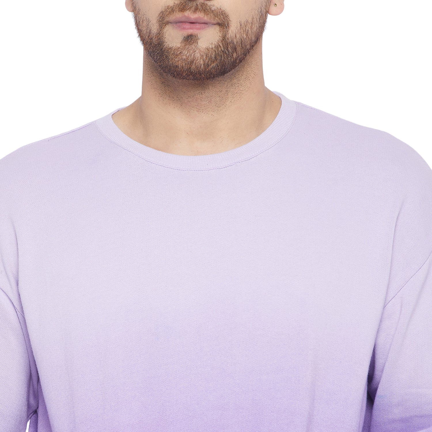 Ombre Purple Long Sleeve Shirts